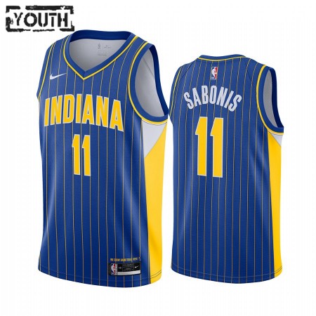 Indiana Pacers Domantas Sabonis 11 2020-21 City Edition Lasten Pelipaidat Swingman
